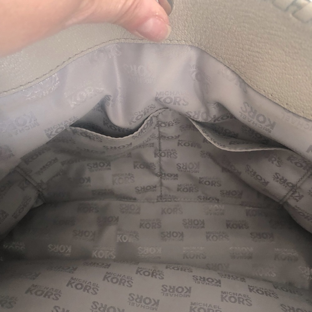 Michael Kors Gray Purse - Picture 6 of 8